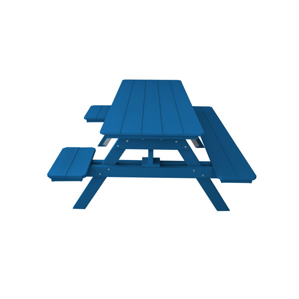 Rosecliff Heights Awat Plastic Picnic Table Wayfair